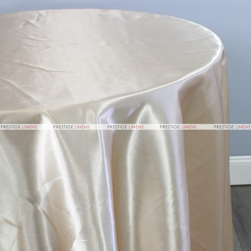 Bridal Satin Table Linen - 146 Butter