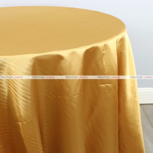 Bridal Satin Table Linen - 226 Gold