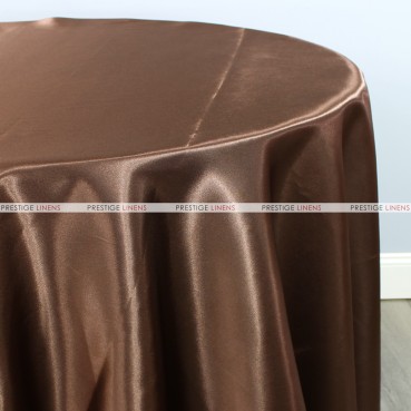 Bridal Satin Table Linen - 333 Brown