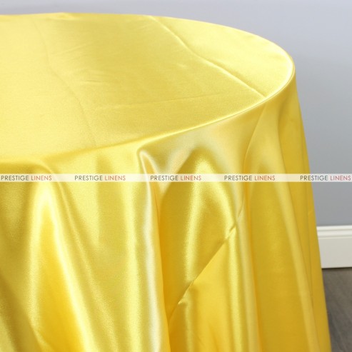 Bridal Satin Table Linen - 426 Yellow