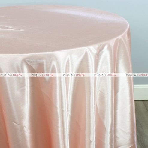 Bridal Satin Table Linen - 430 Peach