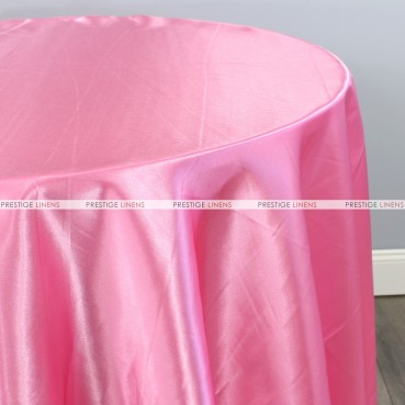 Bridal Satin Table Linen - 539 Candy Pink