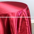 Bridal Satin Table Linen - 627 Cranberry