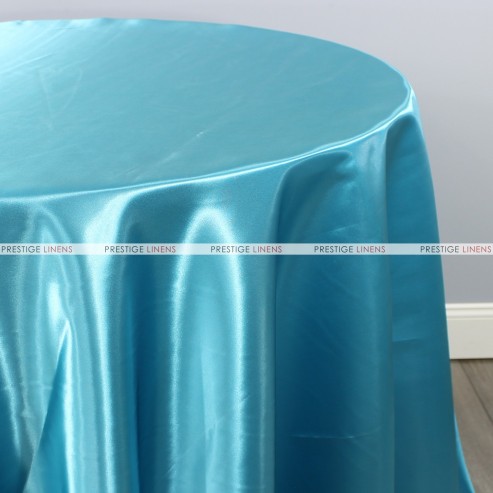 Bridal Satin Table Linen - 927 Aqua