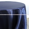 Bridal Satin Table Linen - 934 Navy