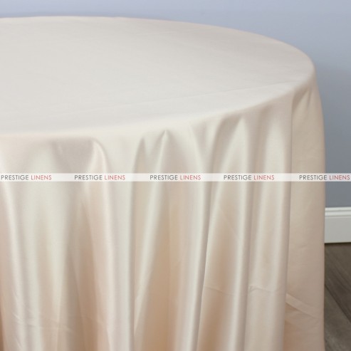 Lamour Matte Satin Table Linen - 130 Champagne