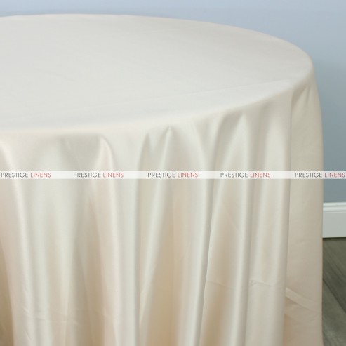 Lamour Matte Satin Table Linen - 146 Butter