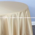 Lamour Matte Satin Table Linen - 228 Lt Gold