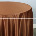 Lamour Matte Satin Table Linen - 330 Cappuccino