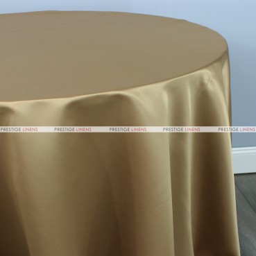 Lamour Matte Satin Table Linen - 331 Camel