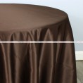 Lamour Matte Satin Table Linen - 333 Brown