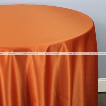 Lamour Matte Satin Table Linen - 336 Cinnamon