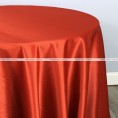 Lamour Matte Satin Table Linen - 337 Rust