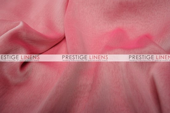 Two Tone Chiffon Draping - White/Fuchsia