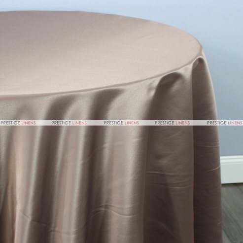 Lamour Matte Satin Table Linen - 360 Latte