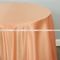 Lamour Matte Satin Table Linen - 430 Peach