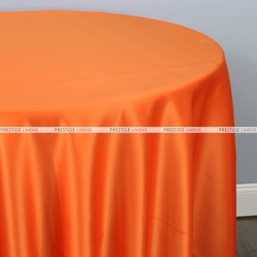 Lamour Matte Satin Table Linen - 431 Orange