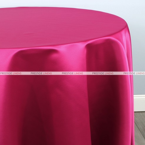 Lamour Matte Satin Table Linen - 529 Fuchsia