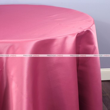 Lamour Matte Satin Table Linen - 540 Bubble Gum