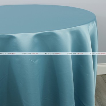 Lamour Matte Satin Table Linen - 729 Seafoam