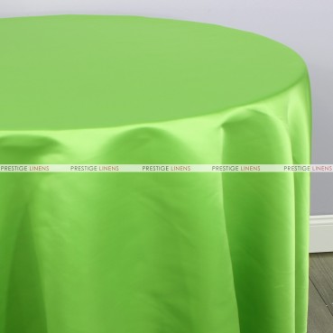 Lamour Matte Satin Table Linen - 737 Apple Green