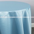 Lamour Matte Satin Table Linen - 926 Baby Blue