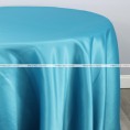 Lamour Matte Satin Table Linen - 927 Aqua