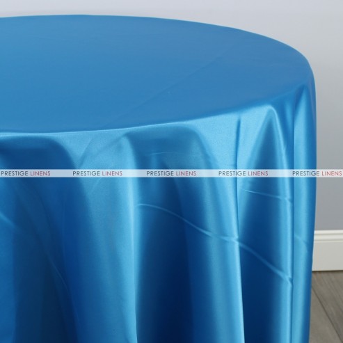 Lamour Matte Satin Table Linen - 932 Turquoise