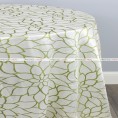 DAISY JACQUARD TABLE LINEN - GREEN