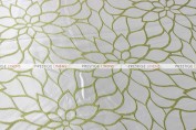 DAISY JACQUARD TABLE LINEN - GREEN