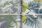 BALI TABLE LINEN - TEAL/LIME