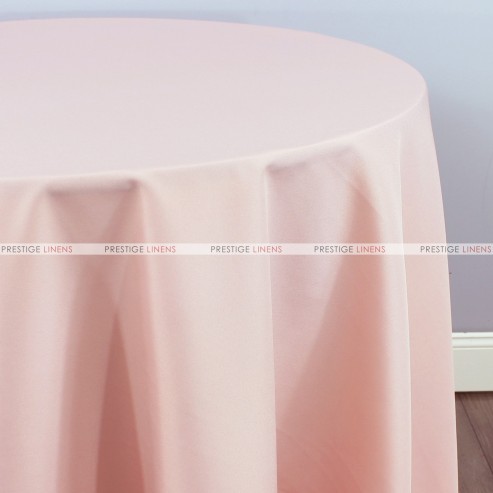 Polyester (Double Width) Table Linen - 567 Blush Pink
