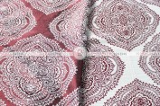 MEHNDI TABLE LINEN - CRANBERRY