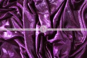 Metallic Velvet Table Linen - Amethyst