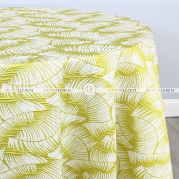 FERN TABLE LINEN - CITRON