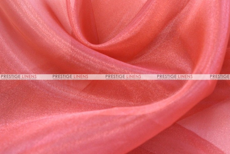 Mirror Organza Table Linen - 432 Coral