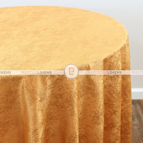 CRYSTAL VELVET TABLE LINEN - GOLD