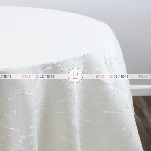 ARCTIC JACQUARD TABLE LINEN - IVORY