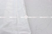 ARCTIC JACQUARD TABLE LINEN - WHITE