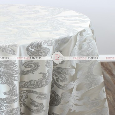 RENAISSANCE TABLE LINEN - SILVER