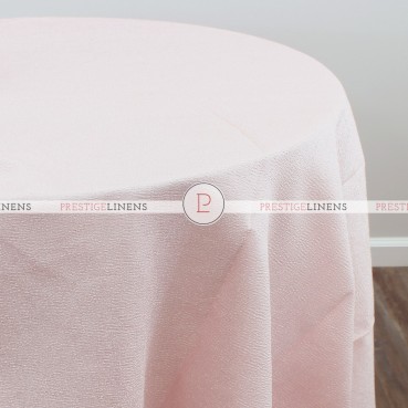 Luxury Textured Satin Table Linen - Blush