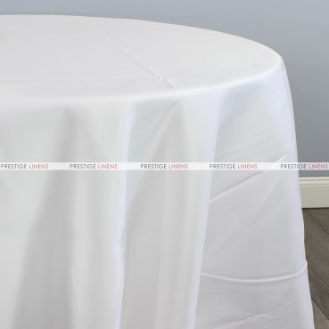 SATINESS MATTE TABLE LINEN - WHITE