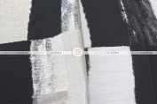 A LA MODE TABLE LINEN - BLACK WHITE