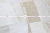 A LA MODE TABLE LINEN - WHITE GOLD