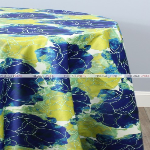 Dahlia Table Linen - Royal