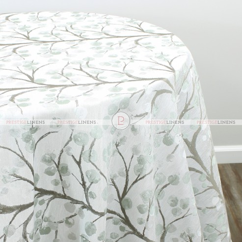 CHERRY BLOSSOM TABLE LINEN - MISTY