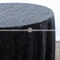 ORNATE TABLE LINEN - BLACK