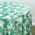 TROPICAL PARADISE TABLE LINEN - CHAMPAGNE GREEN