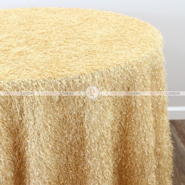 MINKY TABLE LINEN - GOLD