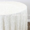 MINKY TABLE LINEN - IVORY